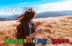 徐说内经素问42风论之百病之长