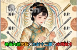 徐说内经灵枢01九针十二原之未得其术