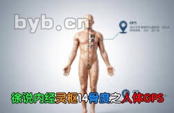 徐说内经灵枢14骨度之人体GPS